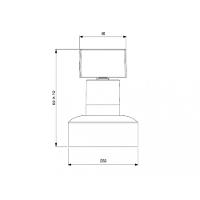Acabamento de Registro Base 1/2 3/4 1 Flow Cromado Celite - 3