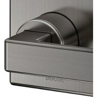 Acabamento Para Registro Stillo 3/4 Grafite Escovado Docol - 2