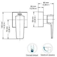 Acabamento Para Registro DocolBase 1.1/2  Lift Onix Docol - 4