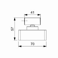 Acabamento Para Registro Base Celite 1.1/4, 1.1/2 Virtus Cromado Roca - 4