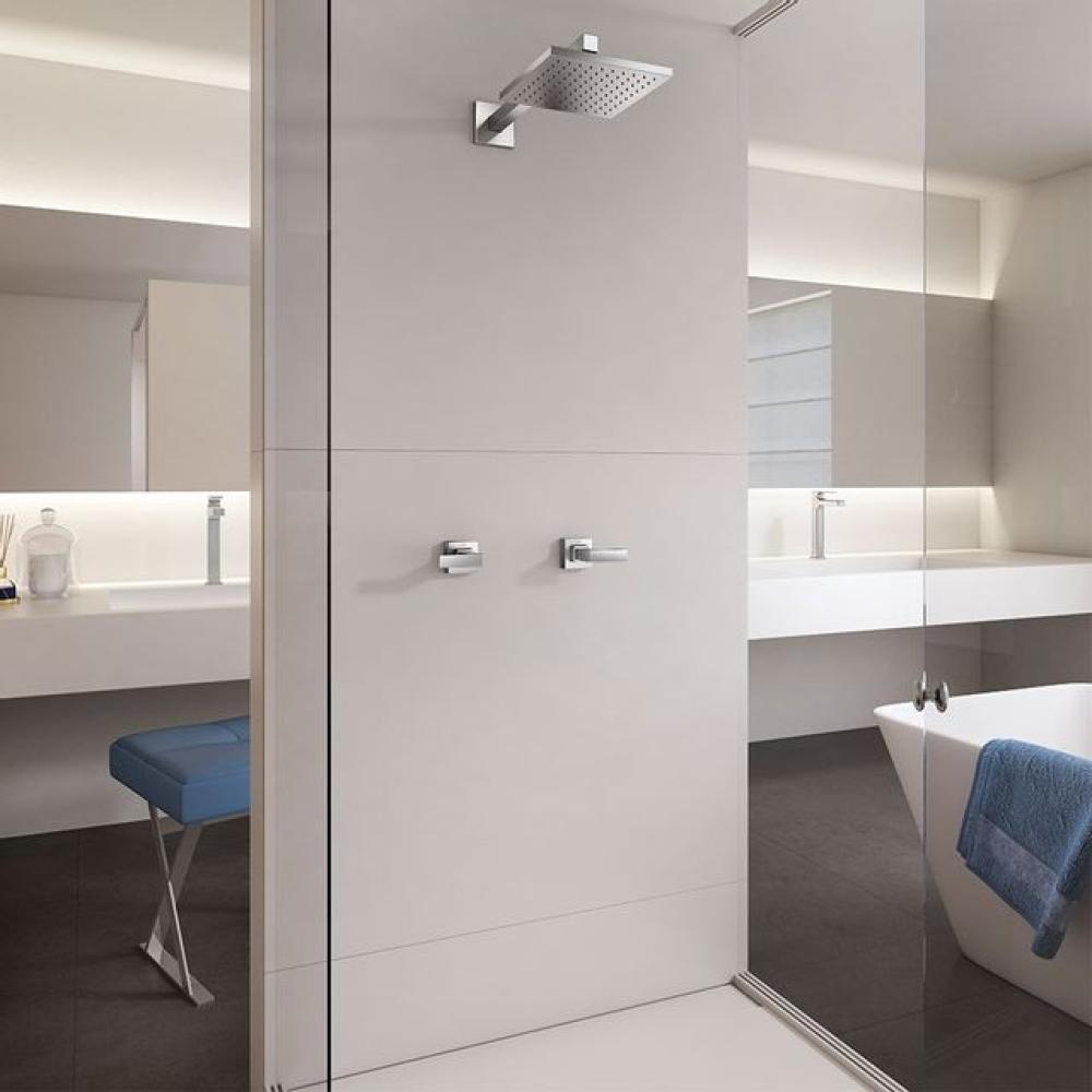 Chuveiro De Parede Quadrado Heaven Q200 Cromado Docol - 5