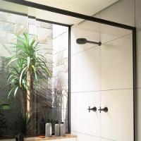 Chuveiro De Parede Novo Technoshower Grafite Escovado Docol - 5