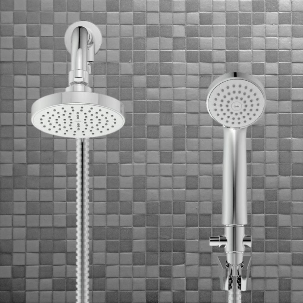 Chuveiro Com Desviador e Ducha Manual Basic Cromado Celite 120mm - 5