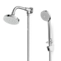 Chuveiro Com Desviador e Ducha Manual Basic Cromado Celite 120mm - 2