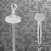 Chuveiro Com Desviador e Ducha Manual Basic Cromado Celite 120mm - 5