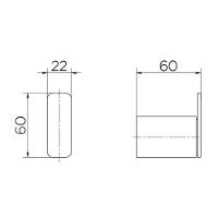 Cabide Flat Onix Docol - 4