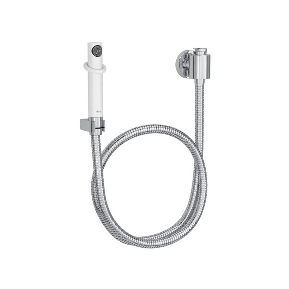 Ducha Higiênica Universal Com Derivação Redonda Branca Deca - 1