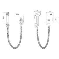 Ducha Higiênica Joy Cromado 1984 C32 Lorenzetti - 5