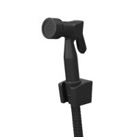 Ducha Higiênica Com Derivação E Gatilho Horus Preto Fosco Fani Metais  - 3