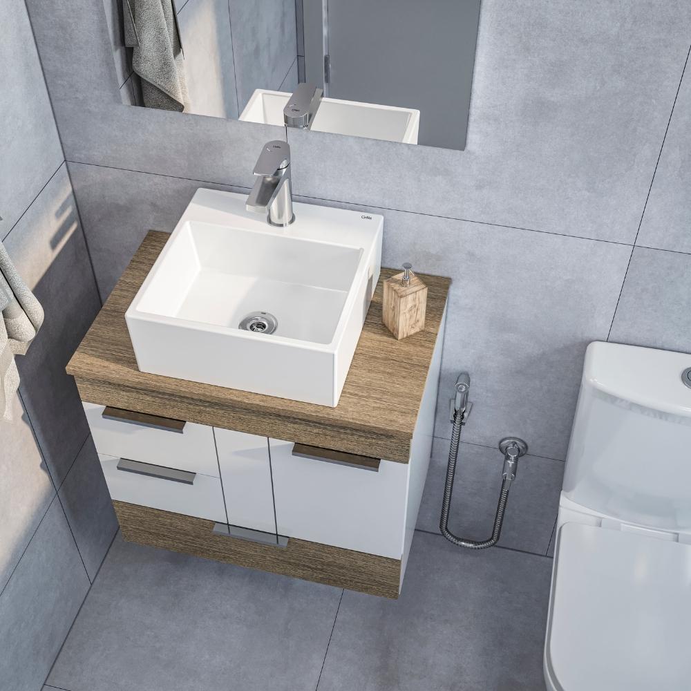 Ducha Higiênica Com Registro E Derivação Flow Celite Cromado - 5