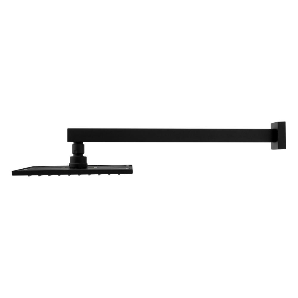 Ducha Articulada De Parede Versata Preto Fosco Fani - 3