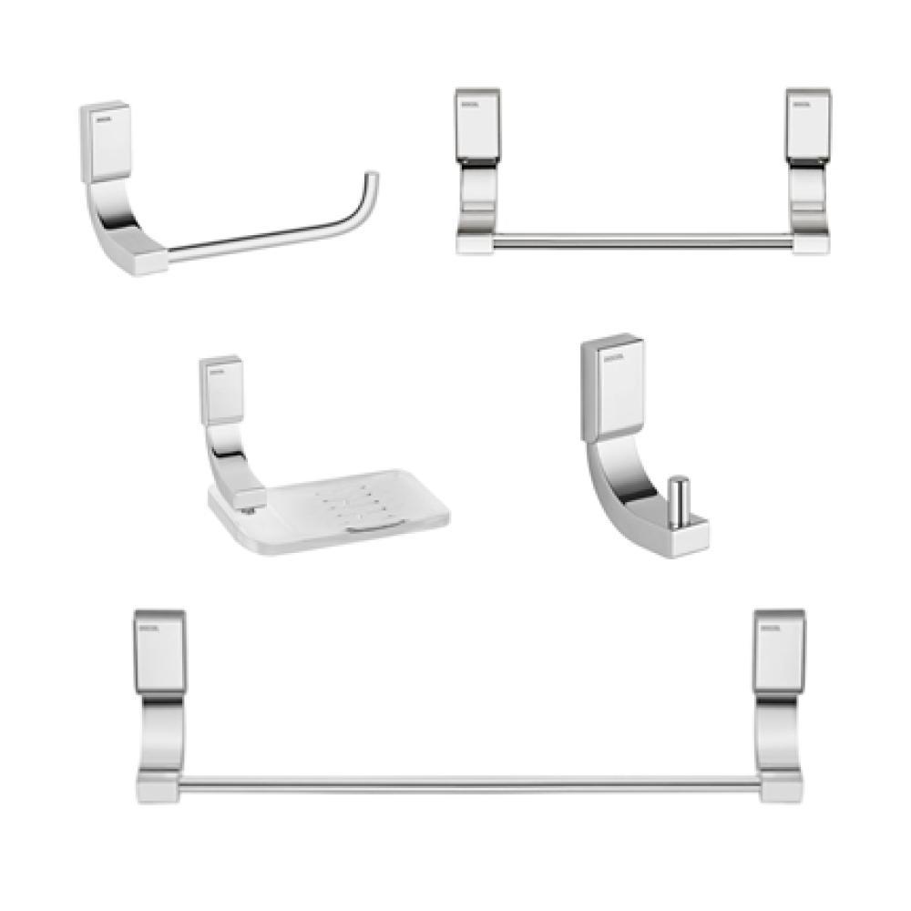 Kit De Acessórios Com 5 Peças Top Cromado Docol - 1