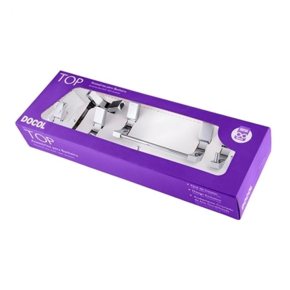 Kit De Acessórios Com 5 Peças Top Cromado Docol - 2