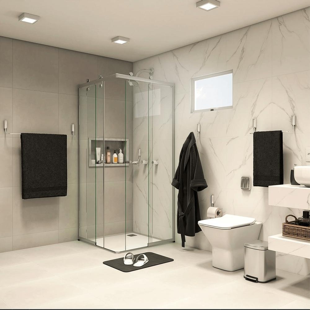 Kit De Acessórios Com 5 Peças Idea Cromado Docol - 2