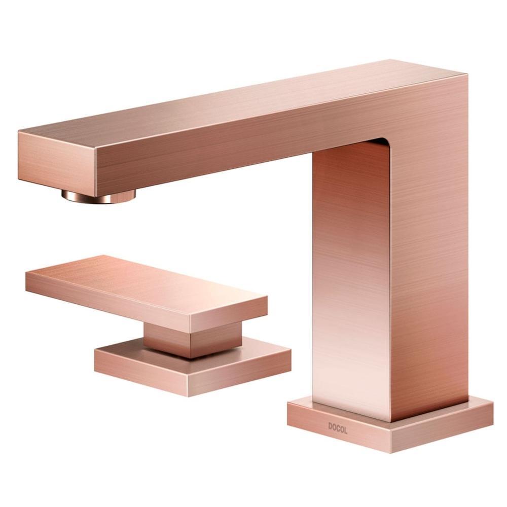 Misturador Para Lavatório De Mesa New Edge Bica Baixa Cobre Escovado Docol - 2