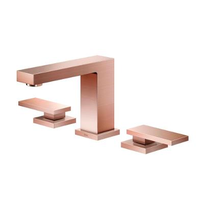 Misturador Para Lavatório De Mesa New Edge Bica Baixa Cobre Escovado Docol