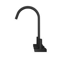 Misturador De Mesa Bica Alta Para Lavatório Polo Black Matte Deca - 2