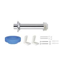 Kit Instalação Para Vaso Convencional Com Fixação Lateral 1201 Cromado Deca - 1