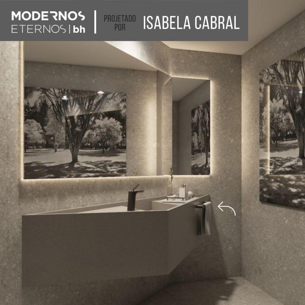 Porta Toalha De Rosto Flat Grafite Escovado Docol - 2