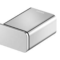 Porta Toalha De Rosto Flat Cromado Docol - 2