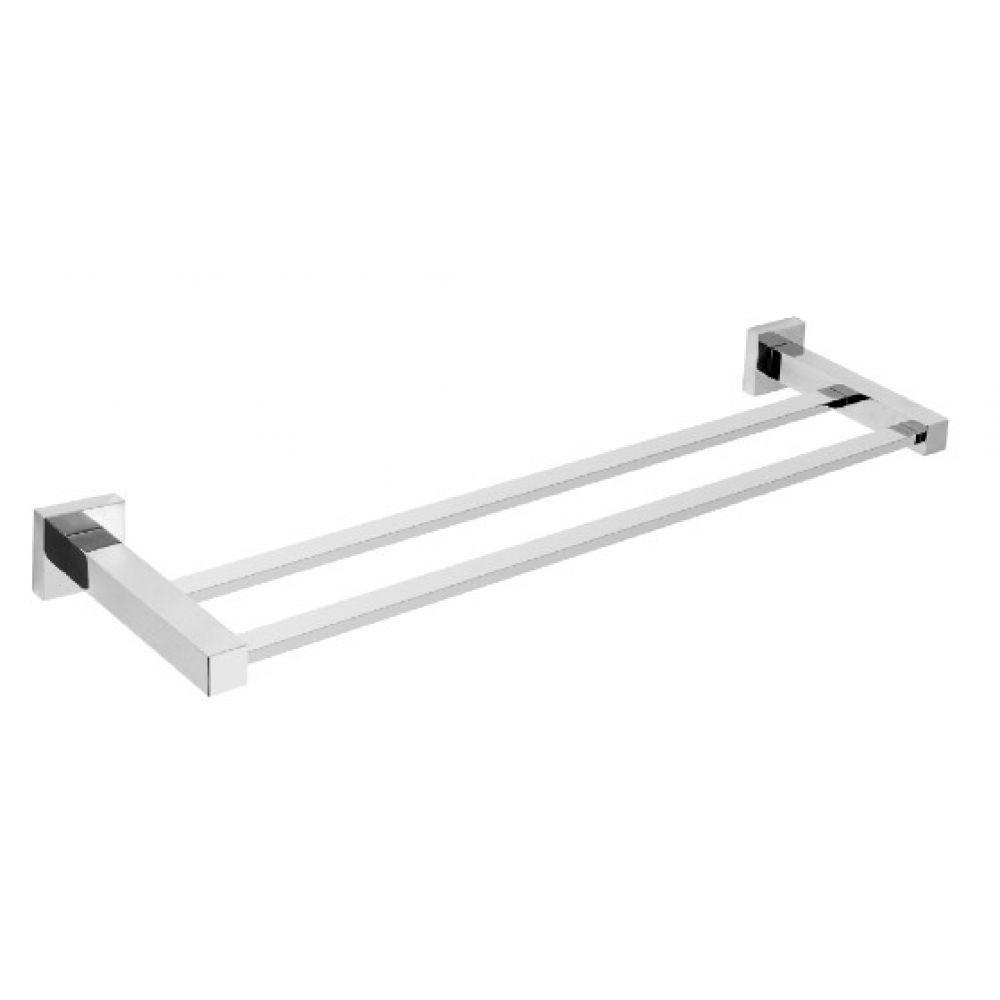 Porta Toalha Barra Dupla Athena Cromada Meber - 1