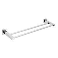 Porta Toalha Barra Dupla Athena Cromada Meber - 1