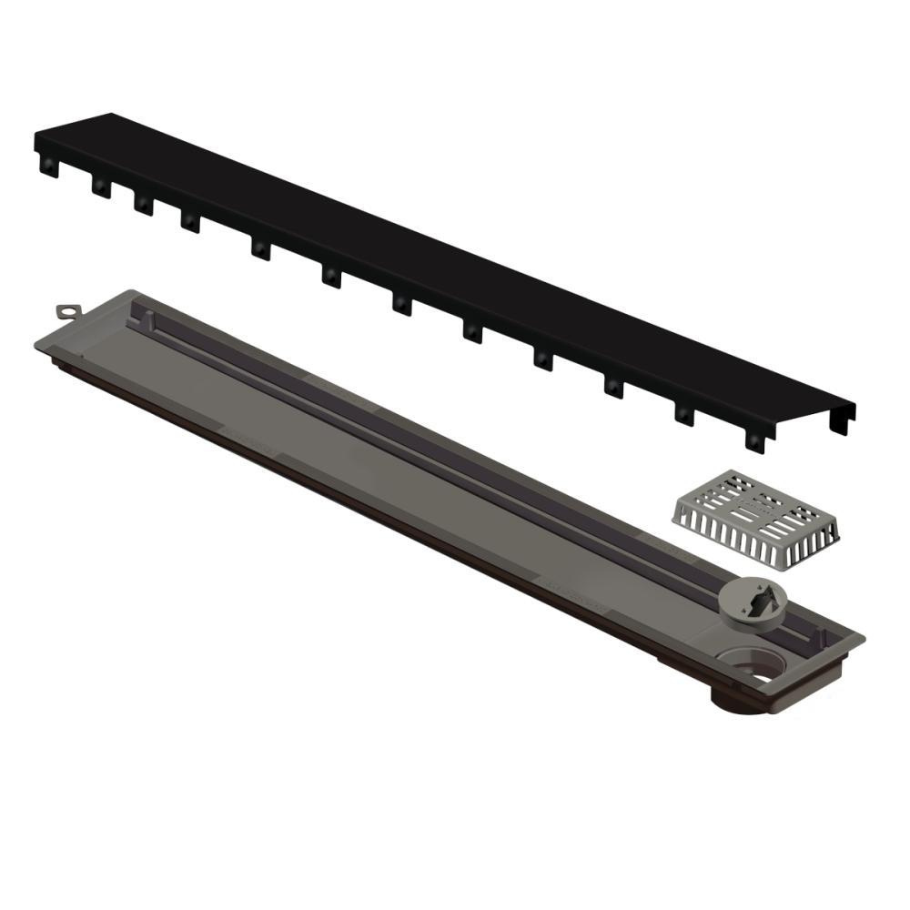 Ralo Linear Versatile Tampa Black Matte 4260 Linear 75cm - 1
