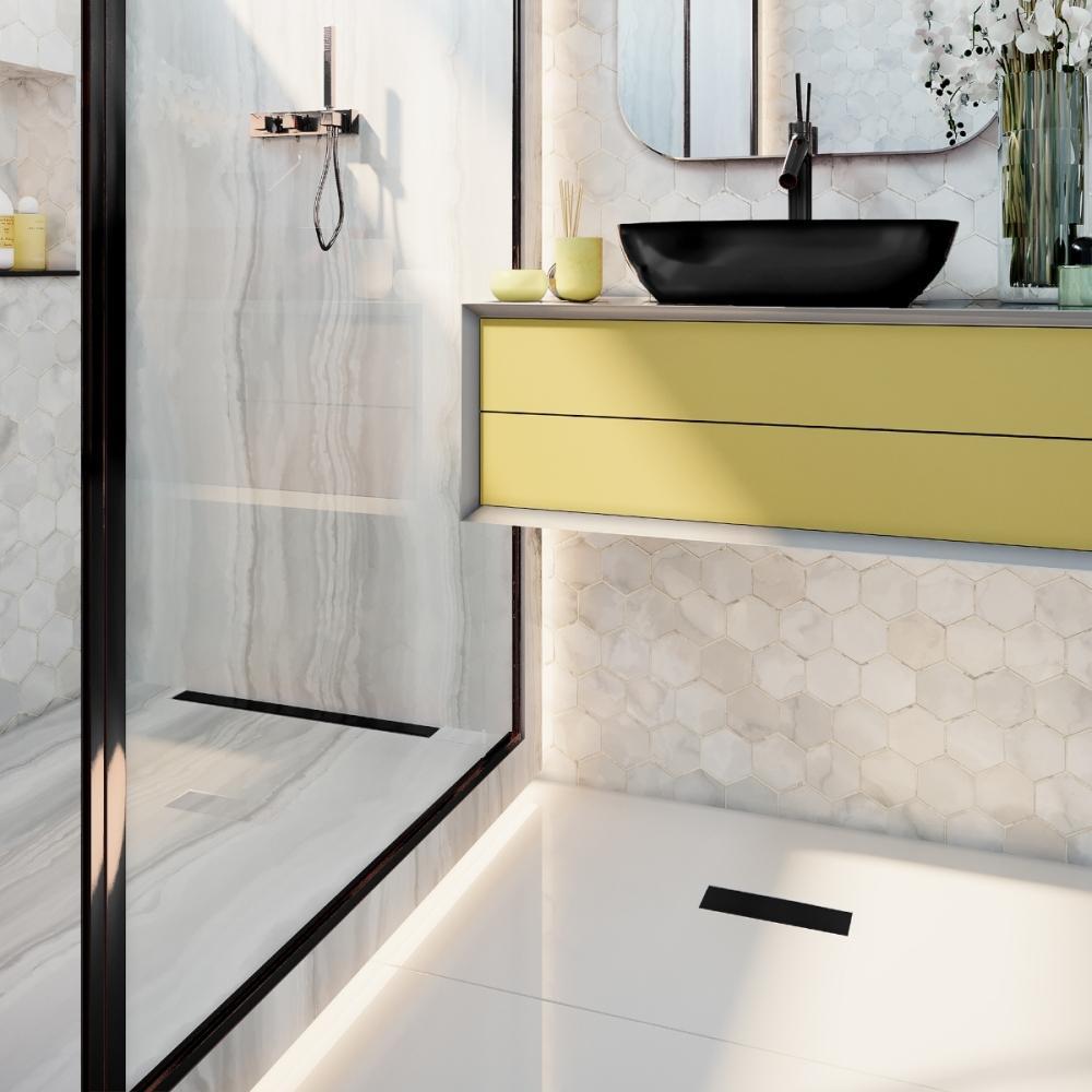 Ralo Linear Versatile Tampa Black Matte 4260 Linear 75cm - 2