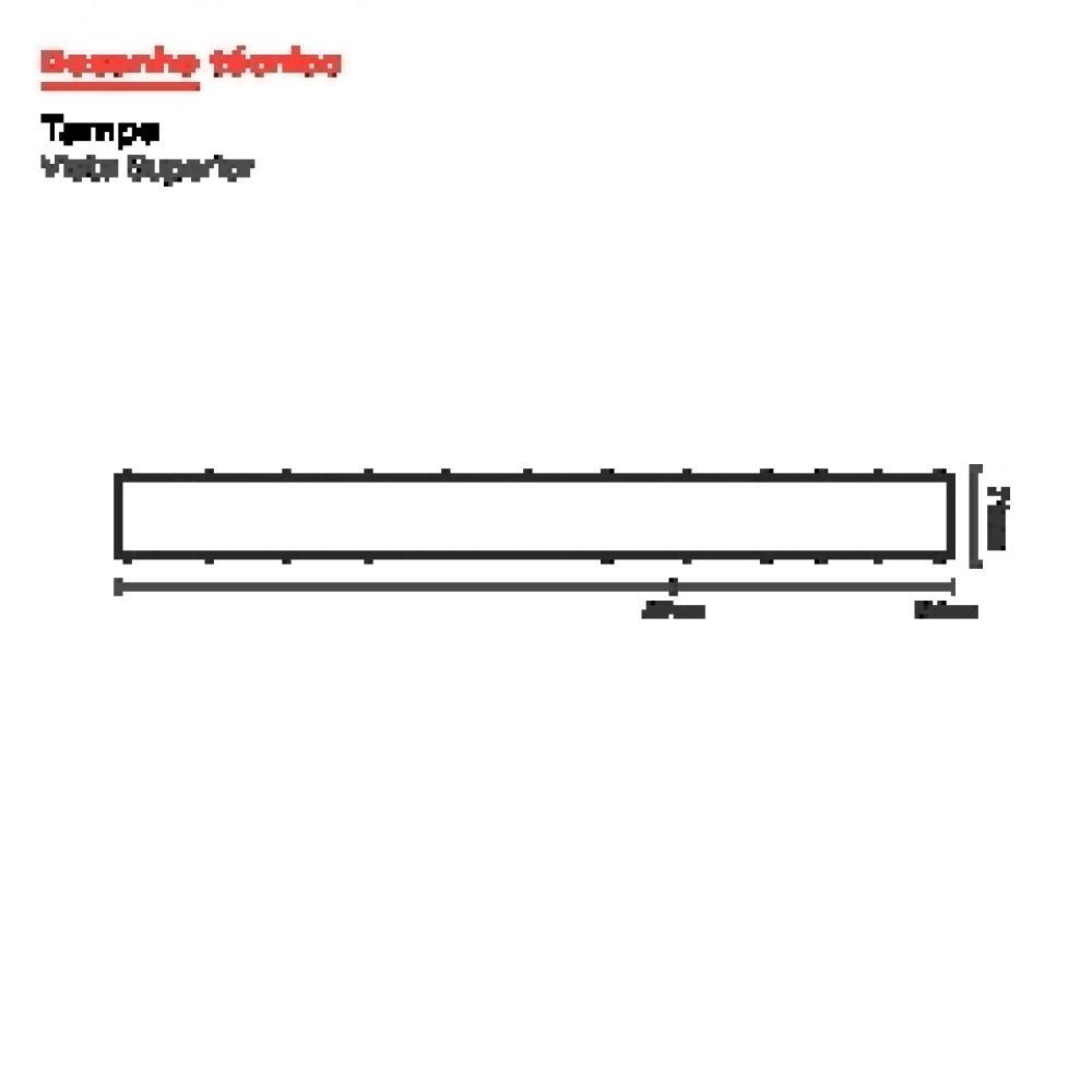 Ralo Linear Versatile Tampa Black Matte 4260 Linear 75cm - 5