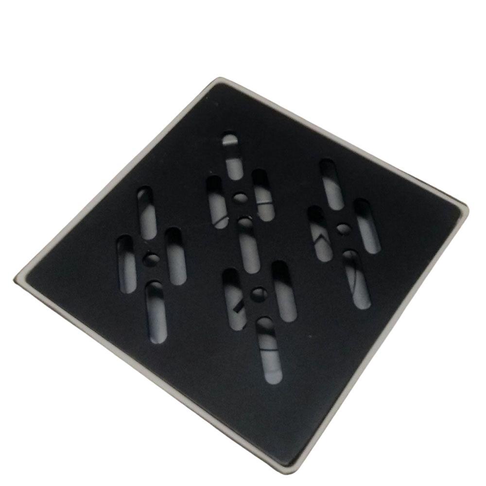 Ralo Linear Novii Grelha 15x15cm Preto Fosco Linear - 1