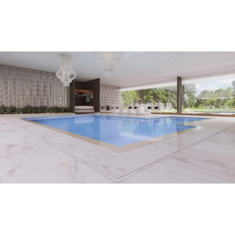 Ralo Linear Infinity Tampa Oculta Base PVC Inox Linear 120cm  - 2