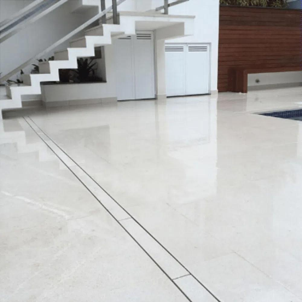 Ralo Linear Infinity Tampa Oculta Base PVC Inox Linear 120cm  - 3