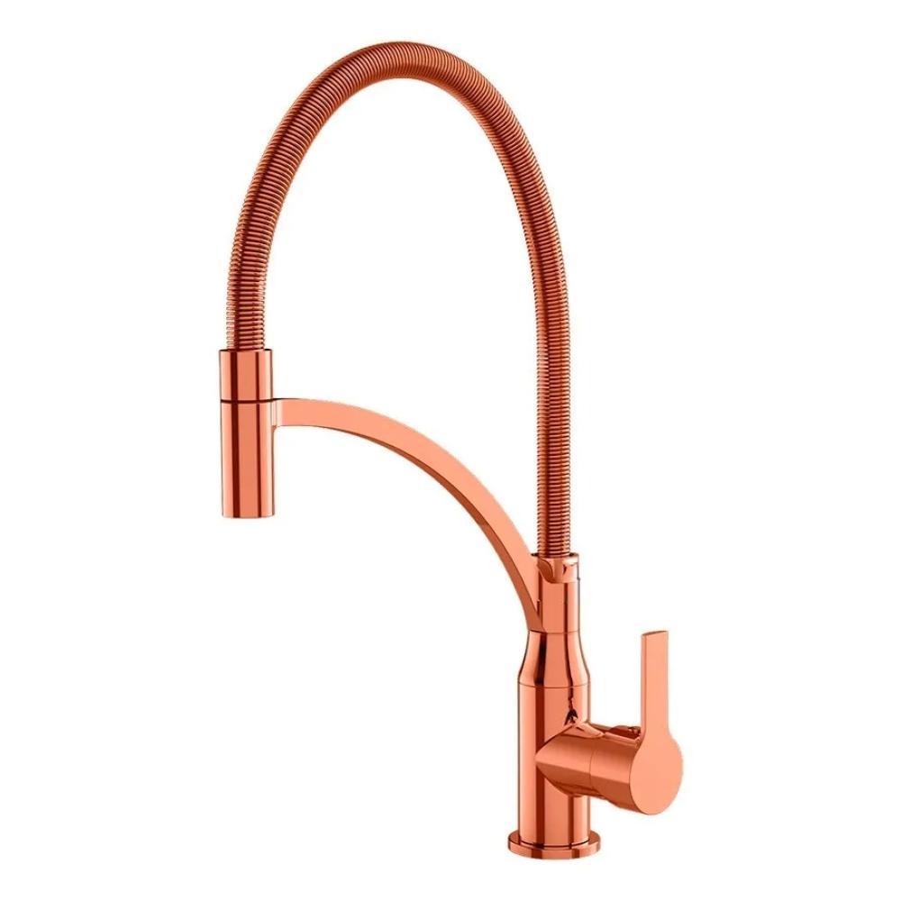 Misturador Monocomando Mesa Para Cozinha Com Bica Alta Gourmet Fani - 1