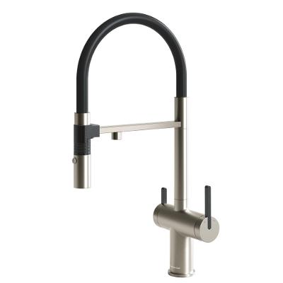 Misturador Monocomando de Mesa para Cozinha Bica Alta 800 Nickel Debacco