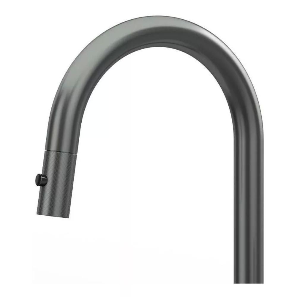 Misturador Monocomando De Mesa Para Cozinha Bica Alta 400 Grey Debacco - 2