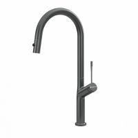 Misturador Monocomando De Mesa Para Cozinha Bica Alta 400 Grey Debacco - 1