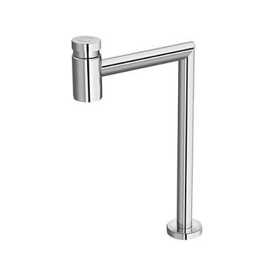 Torneira Para Lavatório De Mesa Loggica Matic Bica Alta 90° Cromada Docol