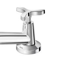 Torneira Para Lavatório De Mesa Nova Pertutti Bica Baixa Cromada Docol - 1