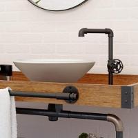 Torneira Para Lavatório De Mesa Living Bica Alta Bruto Fani 