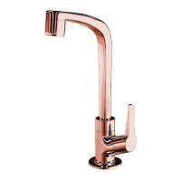 Torneira Para Lavatório De Mesa Flatt 1195 F71 Rose Gold Lorenzetti - 1