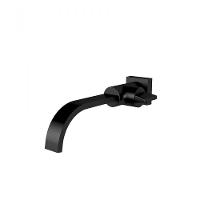 Torneira De Parede Para Lavatório Prima 210 1199 Preto Fosco Fani Metais - 1