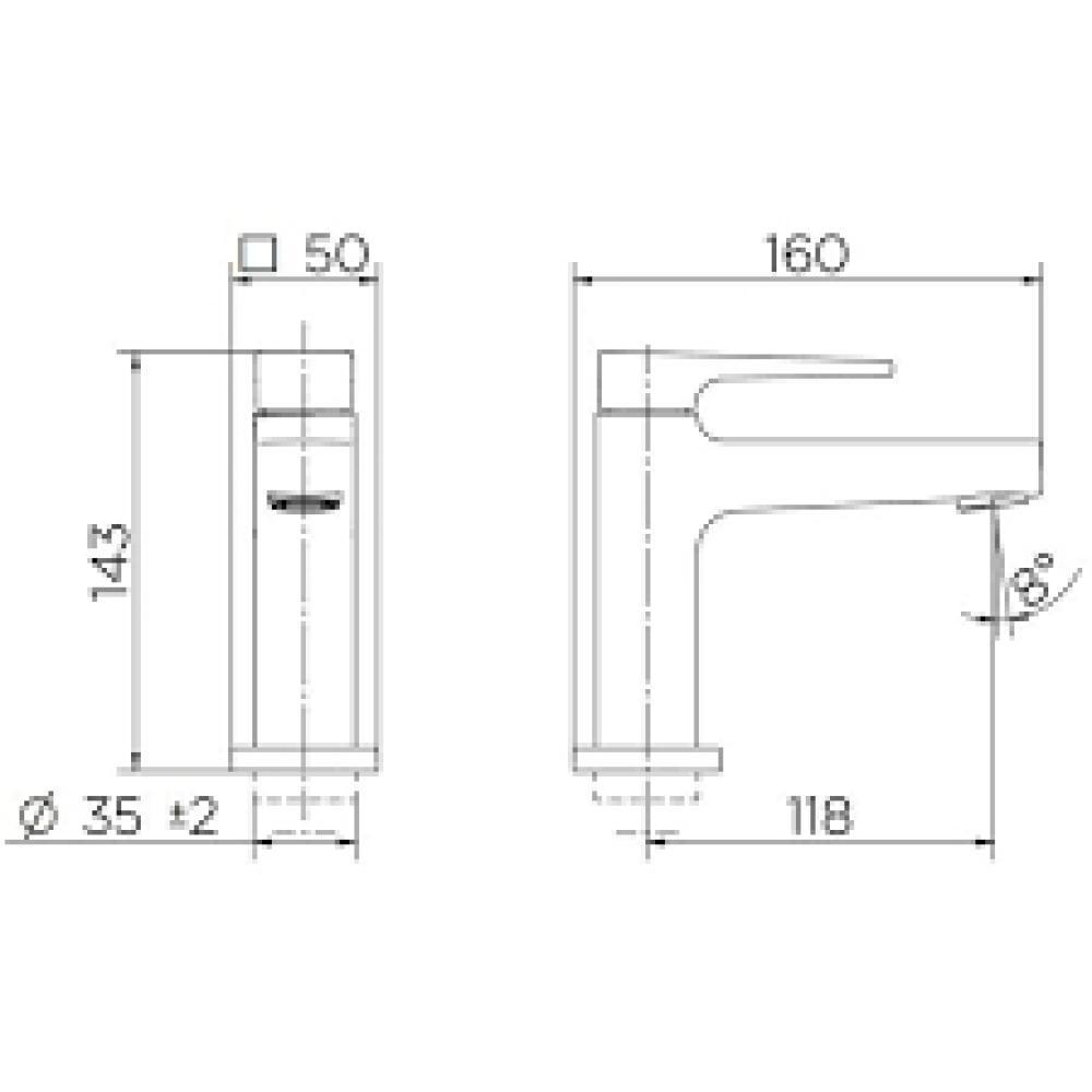 Torneira De Mesa Para Lavatório Lift Ônix Docol - 4