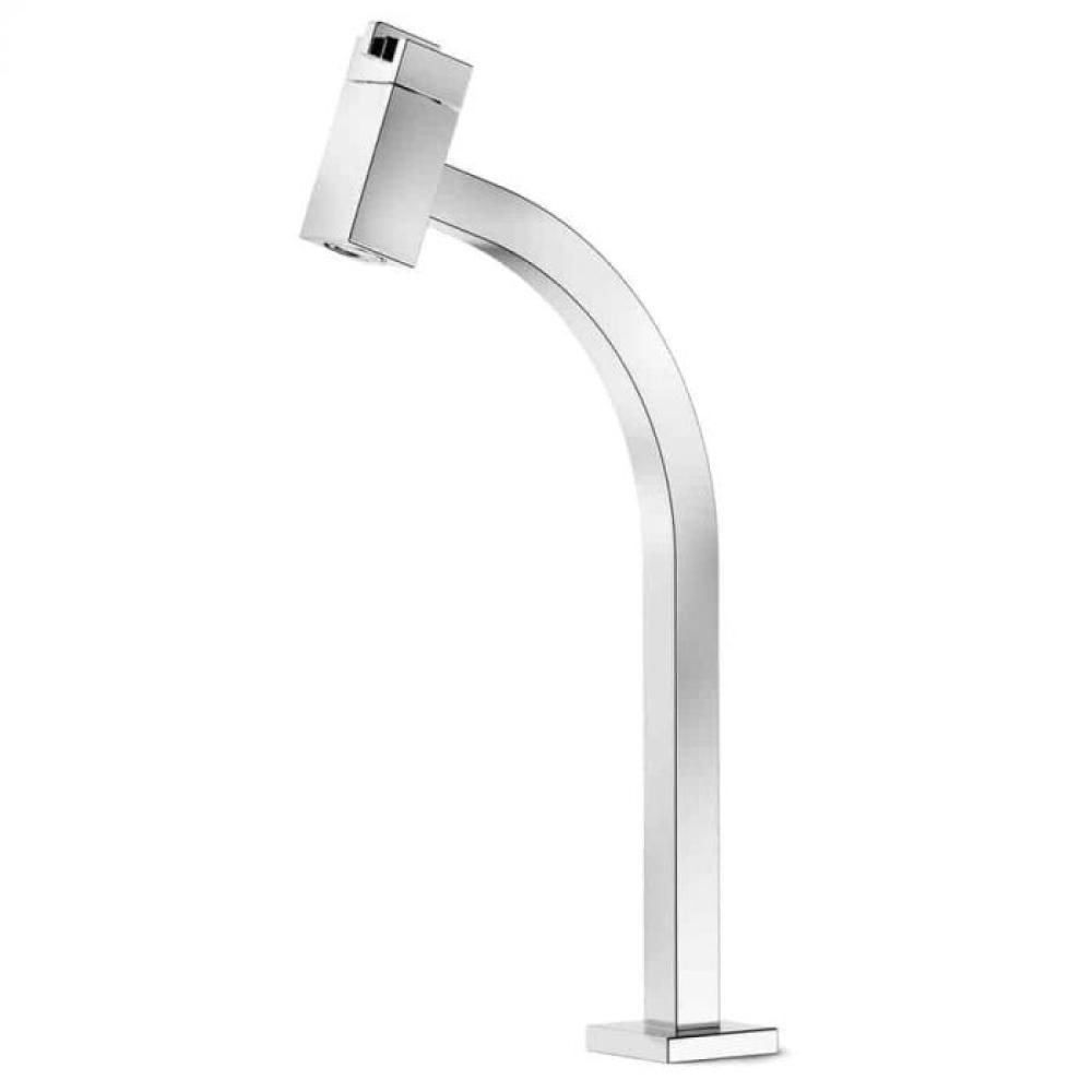 Torneira De Mesa Para Lavatório Com Bica Alta Singles One Square Cromado Roca - 1