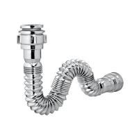 Sifão Universal  Sanfonado Simples Ssum2 Cromado Astra - 1