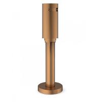 Torneira De Mesa Para Banheiro Bica Baixa Basic Rose Gold Matte Celite