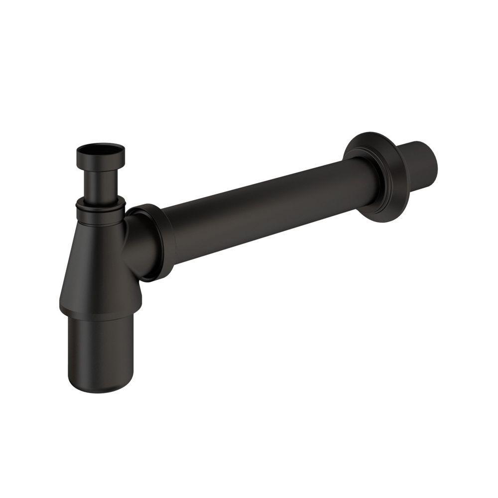 Sifão Para Lavatório 1x1.1/2" Preto Fosco Fani  - 1