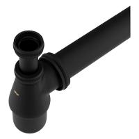Sifão Para Lavatório 1x1.1/2" Preto Fosco Fani  - 2