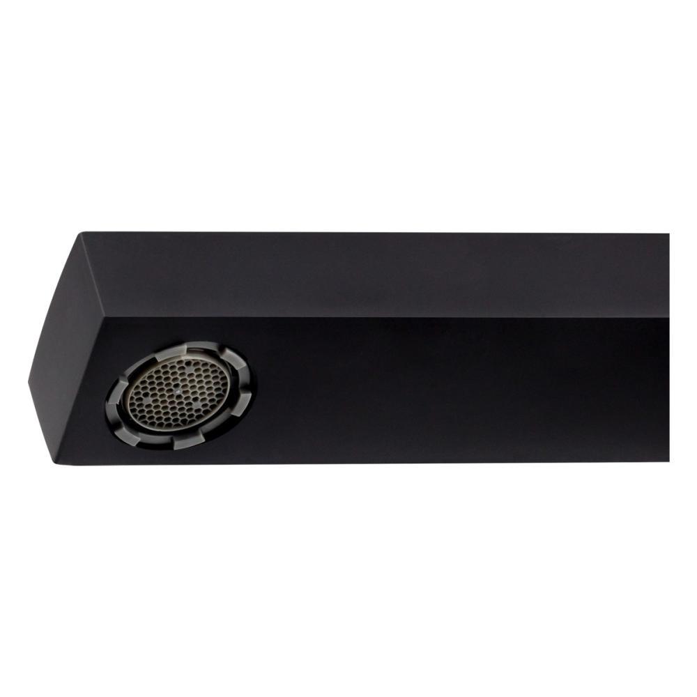 Torneira Para Lavatório De Mesa Bica Alta Horus 450 Preto Fosco Fani - 4