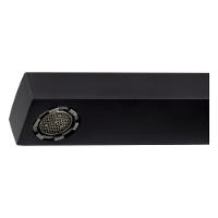 Torneira Para Lavatório De Mesa Bica Alta Horus 450 Preto Fosco Fani