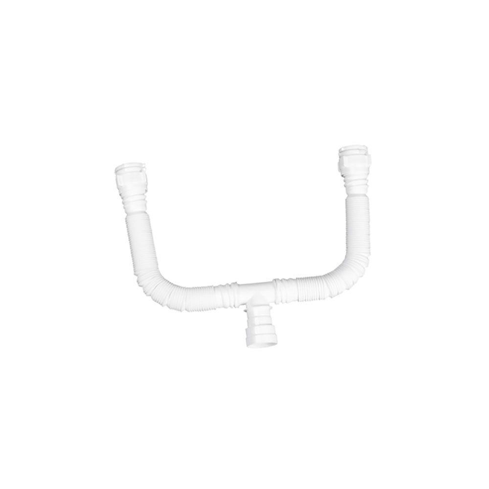 Sifão Universal Duplo Branco Astra - 1